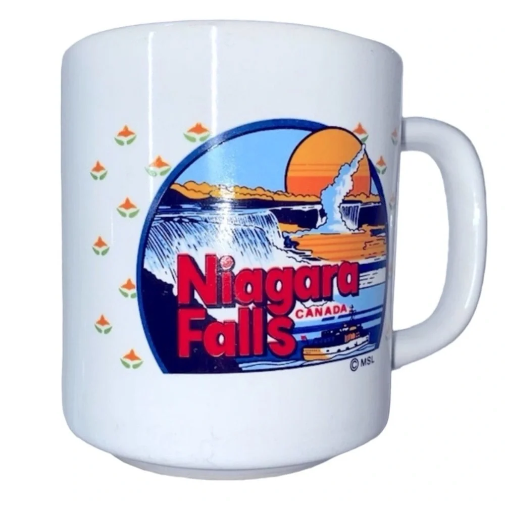 Niagara Falls Canada vintage coffee mug